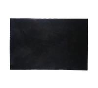 Musiclily 43,5x29cm Foglio Battipenna Materiale Pickguard Blank per Chitarra Elettrica e Basso, 1 strato Nero