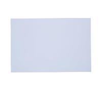 Musiclily 43,5x29cm Foglio Battipenna Materiale Pickguard Blank per Chitarra Elettrica e Basso, 1 strato Bianco