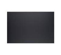 Musiclily 43,5x29cm Foglio Battipenna Materiale Pickguard Blank per Chitarra Elettrica e Basso, 1 strato Nero Opaco