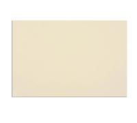 Musiclily 43,5x29cm Foglio Battipenna Materiale Pickguard Blank per Chitarra Elettrica e Basso, 3 strati Crema