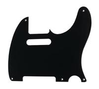 Musiclily 5 Fori Battipenna TL Pickguard Vintage 1 strato Nero