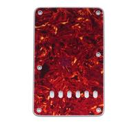 Musiclily 6 Fori Stile Vintage Strat Back Plate Copri Molle per Fender USA/Messico Stratocaster Standard Stile Moderno,4 strati Vintage Tortoise
