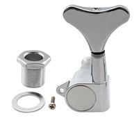 Musiclily Basic 19:1 Ratio Meccanica Singola Lato Treble Tuner con Paletta Y per Basso Elettrico tipo Ibanez, Cromato