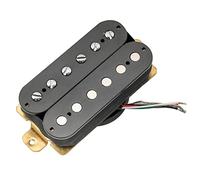 Musiclily Basic 50mm Cerámica Pick Up Humbucker Manico per Chitarra Elettrica, Nero