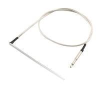 Musiclily Basic Trasduttore Ceramico Pick up Piezo Sotto Sella per Chitarra Acustica, 69mm×2,2mm