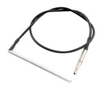 Musiclily Basic Trasduttore Ceramico Pick up Piezo Sotto Sella per Ukulele, 50mm×2,2mm