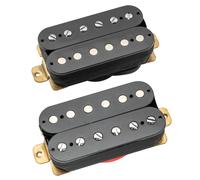 Musiclily Black 52mm Bridge 50mm Neck Humbucker Coil Ceramic Guitar Pickups Set