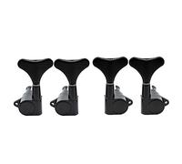 Musiclily L2+R2 Set Meccaniche per Basso 4 Corde, Nero