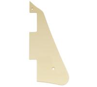 Musiclily LP Battipenna Pickguard per Chitarra Elettrica tipo USA Les Paul Standard Stile Moderno, 1 strato Crema