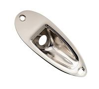 Musiclily Pro 10mm Forma Barca Piastra Ricevi Jack Plate Nickel
