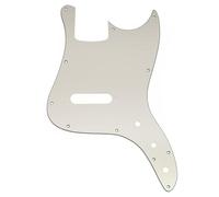Musiclily Pro 11 Fori Battipenna Basso per Squier Sonic Bronco Bass, 3 strati Aged White