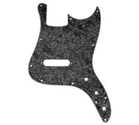 Musiclily Pro 11 Fori Battipenna Basso per Squier Sonic Bronco Bass, 4 strati Black Pearl