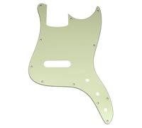 Musiclily Pro 11 Fori Battipenna Basso Pickguard 3 strati Mint Green | per Squier Sonic Bronco Bass