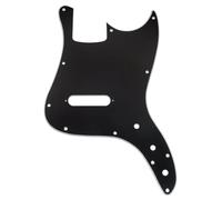 Musiclily Pro 11 Fori Battipenna Basso Pickguard 3 strati Nero | per Squier Sonic Bronco Bass