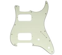 Musiclily Pro 11 Fori HH Battipenna Round Corner 2-Pot per Squier Strat Chitarra