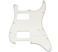 Musiclily Pro 11 Fori HH Battipenna Round Corner 2-Pot per Squier Strat Chitarra