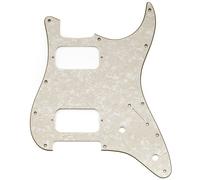 Musiclily Pro 11 Fori HH Battipenna Round Corner 2-Pot per Squier Strat Chitarra