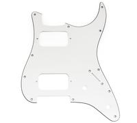 Musiclily Pro 11 Fori HH Battipenna Round Corner 2-Pot per Squier Strat Chitarra