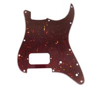 Musiclily Pro 11 Fori ST Battipenna per Chitarra Elettrica Squier Sonic Strat HT H, 4 strati Tortoise Shell
