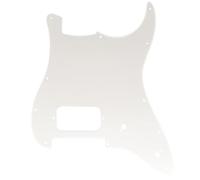 Musiclily Pro 11 Fori ST Battipenna per Chitarra Elettrica Squier Sonic Strat HT H, Trasparente