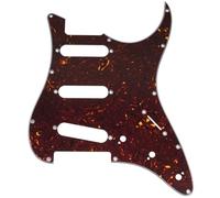 Musiclily Pro 11 Fori ST Battipenna per Chitarra Elettrica Tagima TG-530 Strat SSS, 4 strati Tortoise Shell
