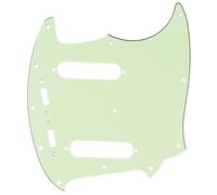 Musiclily Pro 12 Fori Battipenna Pickguard per Chitarra Fender American Jazzmaster, 3 strati Mint Green