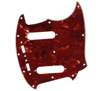 Musiclily Pro 12 Fori Battipenna Pickguard per Chitarra Fender American Jazzmaster, 4 strati Vintage Tortoise
