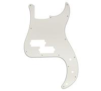 Musiclily Pro 13 Fori Battipenna Basso per SQ Affinity PJ Precision Bass, 3 strati Aged White