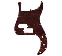 Musiclily Pro 13 Fori Battipenna Basso per SQ Affinity PJ Precision Bass, 4 strati Red Tortoise