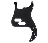 Musiclily Pro 13 Fori Battipenna Basso per Squier Sonic Precision Bass, 3 strati Nero