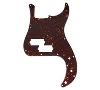 Musiclily Pro 13 Fori Battipenna Basso per Squier Sonic Precision Bass, 4 strati Tortoise Shell