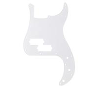 Musiclily Pro 13 Fori Battipenna Basso per Squier Sonic Precision Bass, Trasparente
