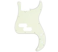 Musiclily Pro 13 Fori Stile Moderno Pickguard Battipenna Basso per American Precision Bass 4 Corde,3 strati Avorio