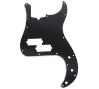 Musiclily Pro 13 Fori Stile Moderno Pickguard Battipenna Basso per American Precision Bass 4 Corde,3 strati Nero