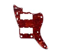 Musiclily Pro 13 Fori 65 60s Stile Vintage Battipenna Chitarra Pickguard per Fender American Jazzmaster, 4 strati Vintage Tortoise