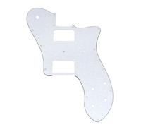 Musiclily Pro 15 Foro HH Pickguard Per Messico Fender 72 Tele TL Deluxe Chitarra