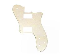 Musiclily Pro 15 Foro HH Pickguard Per Messico Fender 72 Tele TL Deluxe Chitarra