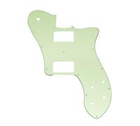 Musiclily Pro 15 Foro HH Pickguard Per Messico Fender 72 Tele TL Deluxe Chitarra