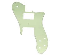 Musiclily Pro 16 Fori Ampia Gamma Humbucker Battipenna per Chitarra Elettrica tipo USA/Mexico Fender 72 Tele Custom, 3 Strati Mint Green