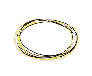 Musiclily Pro 22 AWG Gauge Vintage Style Pre-tinned Push-back Cloth Covered Stranded Wire, Colore Misto 18 Piedi (6 Metri)