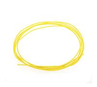 Musiclily Pro 22 AWG Gauge Vintage Style Pre-tinned Push-back Cloth Covered Stranded Wire, Giallo 6 Piedi(2 Metri)