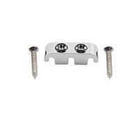 Musiclily Pro 25mm Abbassacorde Basso in Ottone String Guide per Basso Elettrico 5 Corde, Cromato