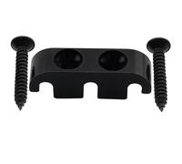 Musiclily Pro 25mm Abbassacorde Basso in Ottone String Guide per Basso Elettrico 5 Corde, Nero