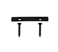 Musiclily Pro 45mm Barra Abbassacorde in Ottone String Retainer per Basso Elettrico 5 Corde, Nero