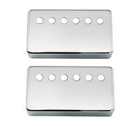 Musiclily Pro 49,2mm Lega Nickel Argento Cover Copri Pickup Humbucker per Chitarra Elettrica America, Cromato(Set di 2)