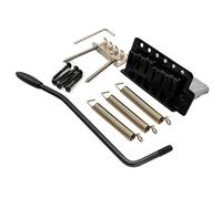 Musiclily Pro Black 52.5mm Modern 6-Screw Tremolo Bridge For Squier Strat Guitar