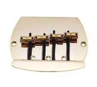 Musiclily Pro 57mm Ponte Basso 4 Corde per Basso Elettrico Music Man Style, Dorato