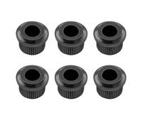 Musiclily Pro 6-10mm Chitarra Boccole Adattatore Meccaniche Nero 6 Pezzi