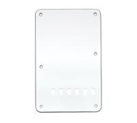 Musiclily Pro 6 Fori Vintage BackPlate Piastra Copri Molle 3 strati Bianco