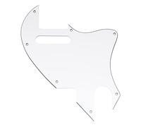 Musiclily Pro 7 Fori Battipenna TL Pickguard 3 Strati Bianco
